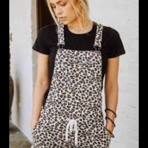 Z supply leopard overalls